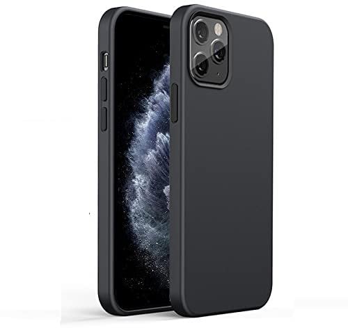 Gueche for iphone 11 Pro MAX Case, Premium Flexible Thin Cover Shock Proof with Drop Protection, Silky-soft compatible with iphone 11 Pro MAX Basic Phone Cases Hülle - Black