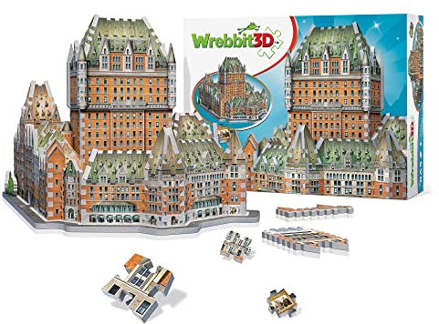 Wrebbit 3D Puzzle Chateau Frontenac Quebec City Schloßhotel