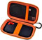 Case Compatible with SanDisk 1TB 2TB 500GB 4TB/for PRO Extreme Portable SSD, External Solid State Hard Drive Storage Holder for SDSSDE61/ SDSSDE60/ SDSSDE81/SDSSDE30/SDSSDE60 (Box Only)(Orange)