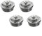 X4 Manual Air Vent Valve, 1 Male Radiator Air Vent Bleed Plug Valve Kit, Central Heating Radiator Air Bleeder