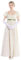FCCAM Regency Kleider für Frauen Floral Regency Era Kleid Empire Taille Lange Tee Party Kleid mit Handschuhen, Beige,S