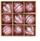 HEIBTENY Bolas de Navidad de plástico, 20 unidades, 8 cm de diámetro, para decoración de Navidad, con colgante, juego de bolas de árbol de Navidad, color rosa