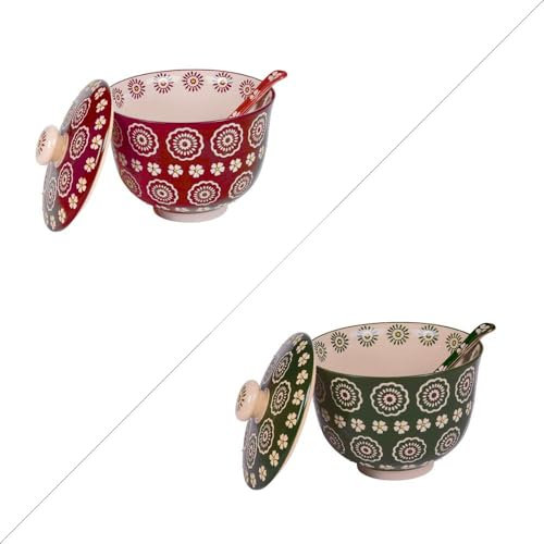 Table Passion - Bol à soupe avec cuillère Sulivan 60 cl (1 modèle aléatoire)