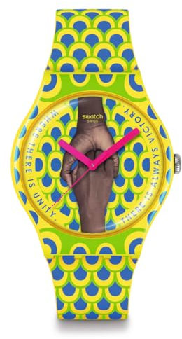 Swatch Unity Always SO29Z148, gelb, Riemen