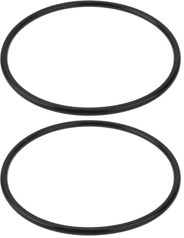 YINETTECH Lot de 2 joints toriques de rechange en caoutchouc compatibles avec Hayward TriStar Compatible avec EcoStar SPX3200S Pompe de piscine Noir
