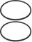 YINETTECH Lot de 2 joints toriques de rechange en caoutchouc compatibles avec Hayward TriStar Compatible avec EcoStar SPX3200S Pompe de piscine Noir