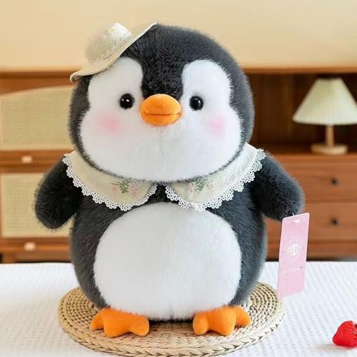 AQCQDQ Pinguin Stofftier Plüschtier, Kuscheltier Plüschpuppen Pinguin, Stofftier Schmusetier Geschenk, Kuscheltier Pinguin Plüschtier für Mädchen und Jungen (45cm,Pinguin)