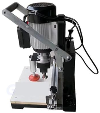 Perceuse à Colonne, Perceuse à charnière for le travail du bois, machine de découpe portable 3 en 1, perceuse semi-automatique multifonction CNC, tour, outil de bricolage