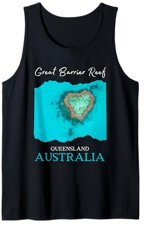 Great Barrier Reef Queensland Australien Souvenir Damen Mädchen Tank Top
