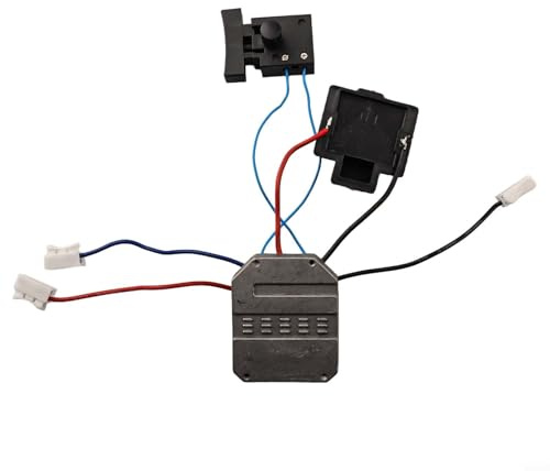 Zilimontt Für Winkelschleifer Drehzahlanpassung Schalter Steuerplatine Controller Treiber mit elektronischem Steuersystem und Überlastschutz für bürstenlosen Motor