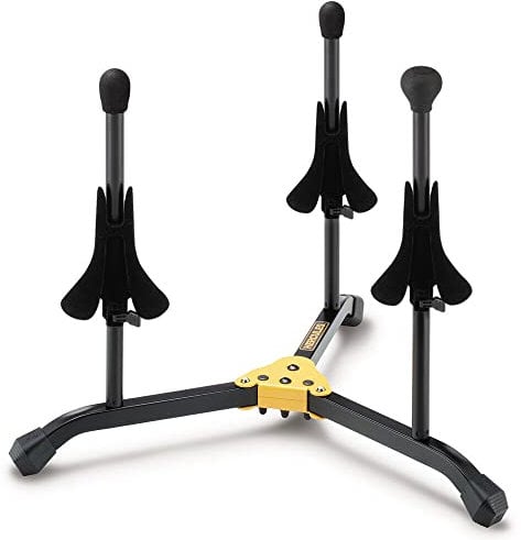 Hercules DS513BB Stand for 2x Trumpets and 1x Flugelhorn