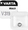 VARTA Knopfzelle Silberoxid - Uhrenbatterie V319 VARTA, 16mAh, 1,55V, 1er Blister