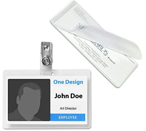 Laminierfolien 100 Stück für Visitenkarten 54mmx86mm - 2x125micron (250 mic) - glänzend