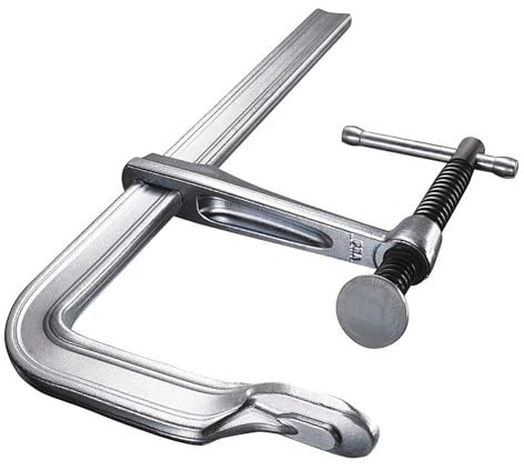 Bar Clamp, Replaceable, 12 in, 4 in. D
