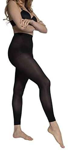 Ulla Popken Strumpfleggings Collants, 60 DEN, Noir, 62-64 Femme