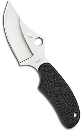 Spyderco Unisex – Erwachsene, schwarz, Outdoormesser, ARK-Always Ready Knife, Klinge: 6.4 cm, Messer Für Jagd, Abenteuer, Scheide, normal, FB35PBK
