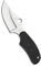SPYDERCO Couteau de cou FB35PBK, noir, 13 cm
