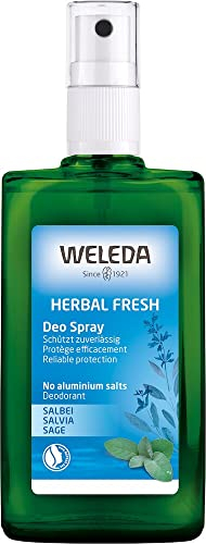 WELEDA Herbal Fresh Deo Spray Salbei 6 x 100 ml
