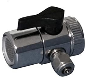 Planet-Aqua Wasserhahn Adapter ohne Doppelgewinde Adapter für Anschluss an die Armatur + Perlator Wasserfilter Küchenfilter Osmoseanlage Umkehrosmose Aquarium Filter Osmose