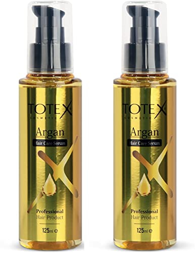 Totex ARGAN Haarpflege Serum für Geschädigtes Haar - Anti Spliss I 125ml (2 Stück)