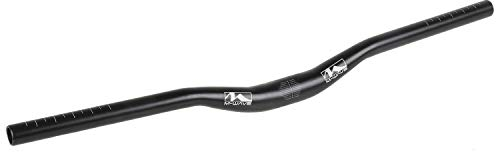 M-Wave Mtb Rise Lenker, Aus Aluminium MTB Rise, mattschwarz eloxiert, 700 mm, 14035001