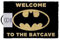 DC Originals Doormat Welcome To The Batcave Black
