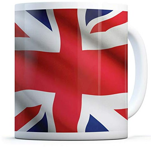 Mug Drapeau Union Jack – UK GB Angleterre Cup Kitchen Birthday Bureau Fun Cadeau #15601