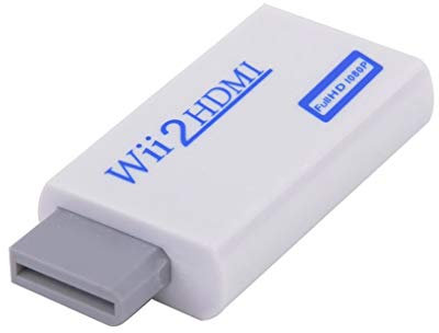 DITM® Adaptateur WII / HDMI - 1x Wii AV mâle - 1x HDMI Femelle Blanc