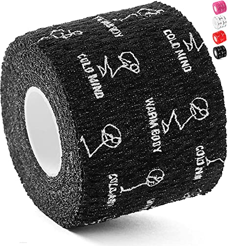 WARM BODY COLD MIND Hook Grip Tape für Gewichtheben - Weightlifting Tape für Crossfit, Krafttraining, Sporttape, Baumwolle Thumb Tape, Daumen Tapen