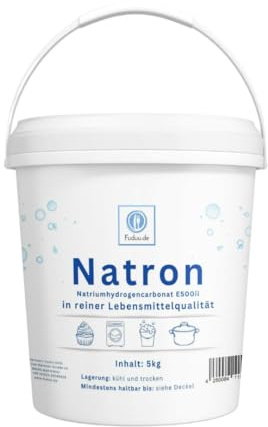 Fuduu.de - Natron Pulver E500 ii Natriumhydrogencarbonat NaHCO3 Natriumcarbonat im 5 kg Eimer