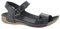 Andrea Conti Damen Sandalette Sandale, schwarz, 38 EU