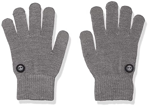 Timberland Herren Magic Glove with Technology Magische Touchscreen-Handschuhe, Hellgrau meliert, Einheitsgröße