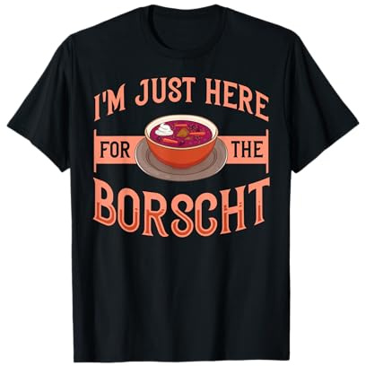 Borschtsch Rübensuppe Russische Rote-Bete-Polnisch T-Shirt