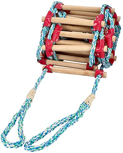 KOTARBAU® Scala per tetto con pioli in legno, 10 m