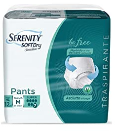 Soft-Dry Sensitive Pants M Super Serenity 12 Stück
