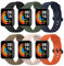 BDIG 6PCS Kompatibel Für Xiaomi Watch Lite 2 Armband, Sport Silikon Uhrenarmband Redmi Watch 2 Lite Smartwatch Ersatzarmband