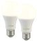 Luminea LED Dämmerung: 2er-Set LED-Lampen mit Dämmerungssensor, E27, 11 W, 1.050 lm, warmweiß (Glühbirne mit Dämmerungssensor, mit Dämmerungsschalter, Wand Deckenleuchte Sensor)