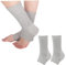 Chaussettes De Contention Femme Homme Bambou Neuropathie Chaussettes Anti-Fatigue Des Manches De Pied De Sommeil Soulagement De La Douleur Soutient La Fasciite 2 Paires Bas De Contention Homme