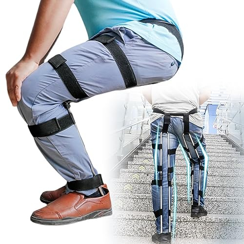 Leichter Exoskelett-Stuhl, Tragbarer Exoskelett Unsichtbarer Stuhl, Menschlicher Tragbarer Sitz, Outdoor Reise Camping Hocker, Unsichtbarer Klappstuhl