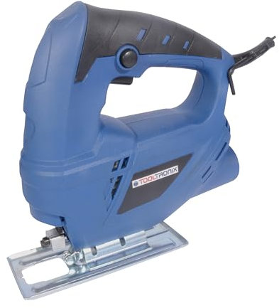 ToolTronix 350w Electric Jigsaw Jig Saw with Wood Metal Plastic Cutting Blades