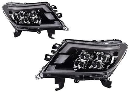 Car Headlights Compatible For Nissan Navara NP300 2014-2022 LED Headlamp Assembly Upgrade High Configure Projector Lens Accessories Kit