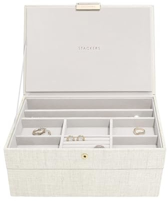Stackers Linen/Oatmeal Classic Set of 2