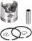 1set 32mm Kettensäge Kolben Kit Fit for 1E32F 32F 23cc 2 Hub Kettensäge Ersatzteile Gras Trimmer zylinder Teile