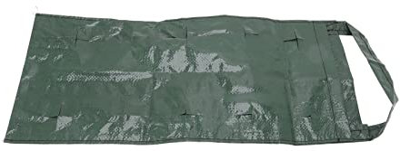 Fdit Pflanztasche Zum Aufhängen, Pflanztasche für Langlebige Grüne Landschaftspflanzen für Erdbeer-Sukkulenten, 10 Löcher, PE-Material für Türen, Abdeckschienen (10 Löcher)