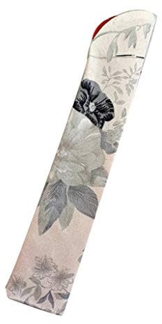 THINCAN Elegant Folding Hand Fan Bag Holder Dustproof Protector For Case Wed