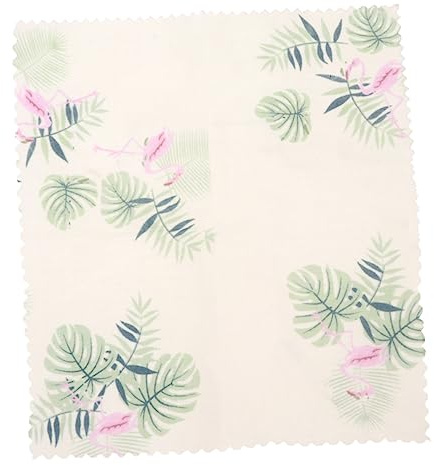 Baluue 4pcs Beeswax Food Wraps Reusable Organic Cotton Cloth for Food Preservation Packing for Home Kitchen Cafe and Restaurant Use