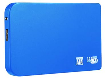 8TB Portable External USB Hard Drive, USB 3.0 Slim Storage Device, High-Speed Data Backup & Memory Expansion for PC & Laptop Computers(Blue)