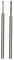 Proxxon 28255 Spiralbohrer-Diamant 2 Stück 0,8+1,2 mm, silber