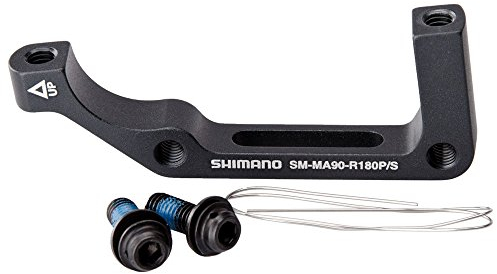 SHIMANO Adapter für PM-Bremse/is-Gabel, Mehrfarbig, 180 mm
