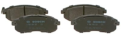 Bosch BP1227 - Brake Pads Car Front Axle - Bosch Quality - Reduced Noise and Dust - ECE-R90 Certified - Copper-Free - 1 Set of 4 Pads